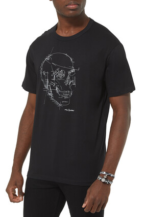 Skull Print T-Shirt